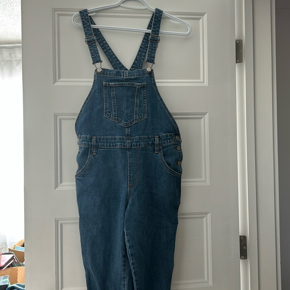 Denim overalls